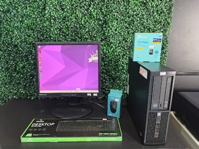 Setup Completo Hp Compaq Com Monitor 17 Polegadas, Processador I5 3Th E Ssd
