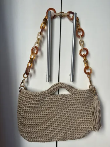 Bolsa em crochê ótimo estado