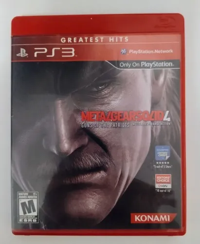 Metal Gear Solid 4 Guns of the Patriots - PS3