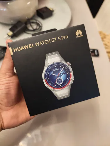 Smartwatch, HUAWEI WATCH GT 5 Pro 46mm, Cerâmica e Titânio