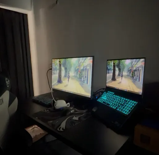 Setup completo Notebook asus tuf f16 RTX 5050