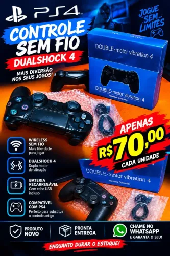 Controle para Pc, ps4, tv, Via bluetooth