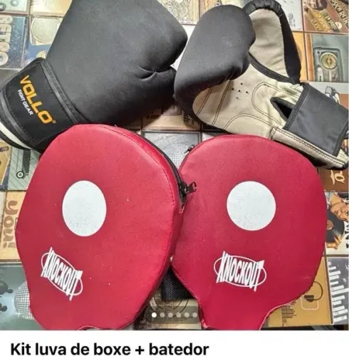 KIT PARA BOXE E MUAI THAY 