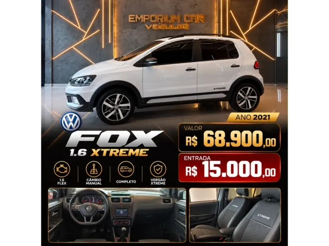Volkswagen Fox Xtreme 1.6 Flex 8V 5P 2021