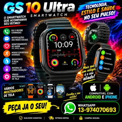 Relógio smartwatch