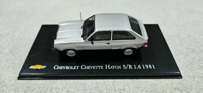 Chevrolet Chevette Hatch S-R 1.6 - 1981 - Miniatura Chevrolet Collection Salvat 