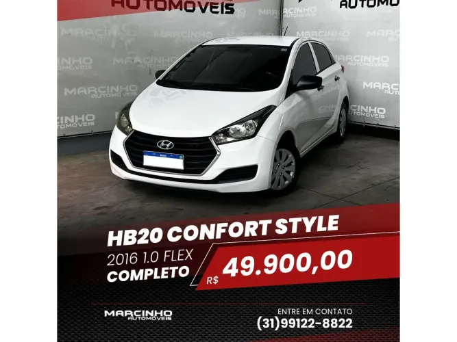 Hyundai HB20 Comfort 1.0 Flex 12V Mec. 2016