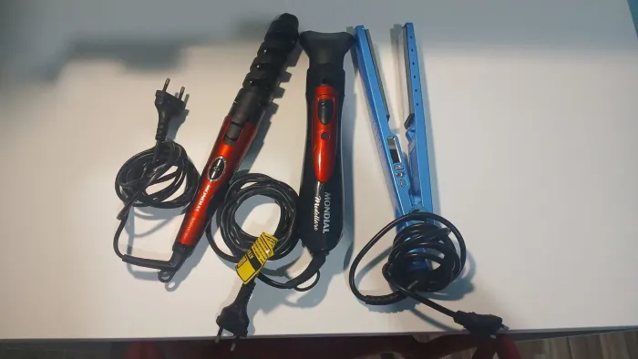 Kit ,Chapinha Nano Titanium,Bivolt,Secador de cabelo ,Mondial,Modellare ,bebelis,de Cachos
