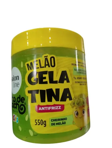 Gelatina capilar Salon LINE Melão 550g Antifrizz 