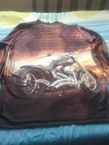 Camisas com proteção máxima Uva e UVB para motociclistas 