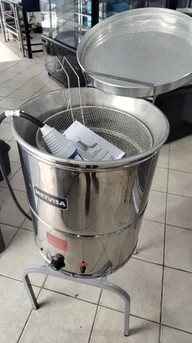 ALN. FRITADEIRA METVISA 20L - ÁGUA E ÓLEO