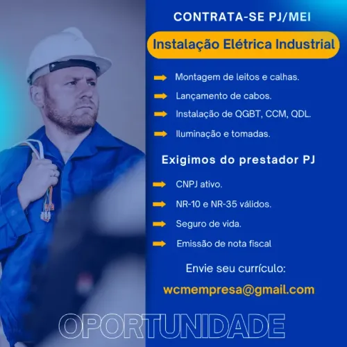Eletricista PJ/MEI