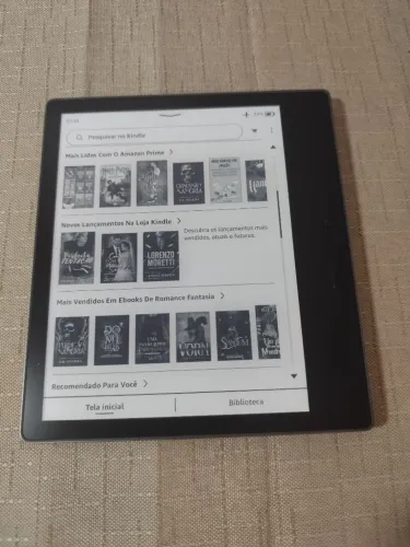 Kindle Oásis G10 de 32 GB, Tela 7 pol, Alumínio (Na Caixa)