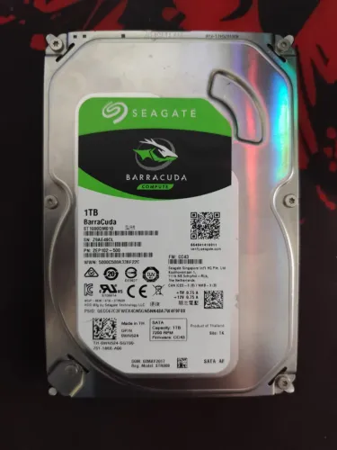 HD 1 TB - BARRACUDA 100% Saúde 