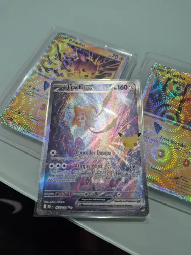 Carta de Pokémon Jirachi Ex 30 anos
