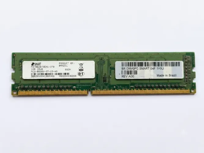 Memória RAM SMART 1GB DDR3 1066MHz Desktop (PC3-8500U)