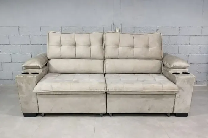 Sofá Retrátil e Reclinável 2,24m - (Oferta)!!