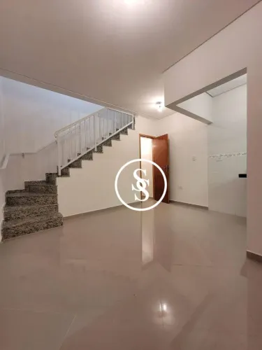 Sobrado Novo, com 2 dormitórios (suítes), à venda, Vila Príncipe de Gales - Santo André/SP