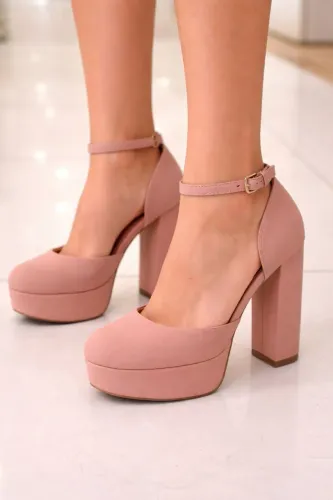 Salto Scarpin Nude Rosé tam 37 NOVO