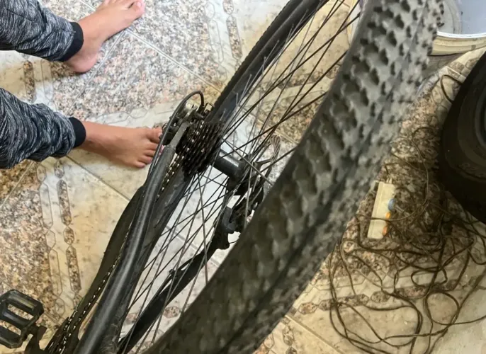 Bicicleta ksw verde aro 29
