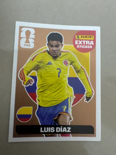 Figurinha legend Luís Díaz bronze 2026