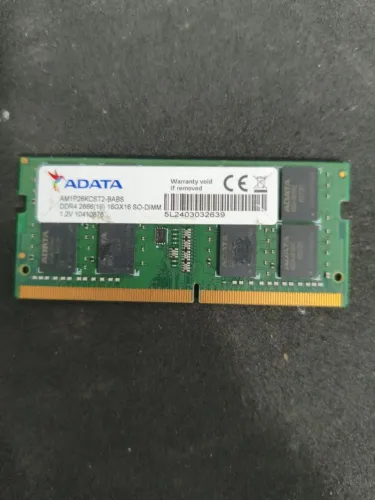 Memória RAM Notebook 16GB DDR4 2666MHz ADATA CL19