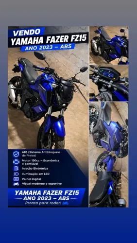 Fazer 150 Fz15 2023