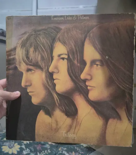 Emerson Lake & Palmer Trilogy 1973 Gatefold Lp Vinil