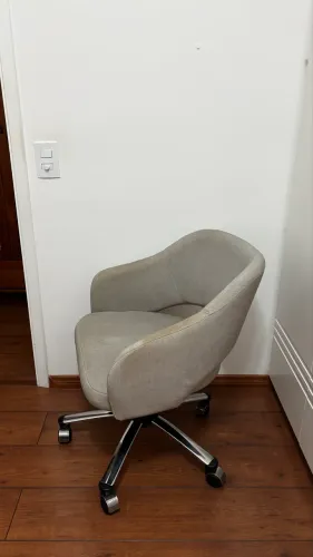 Cadeira de escritório giratória 2 unidades