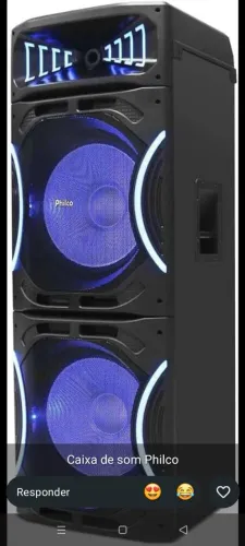 Caixa Som Philco