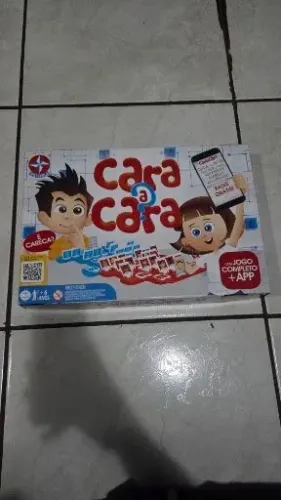 Jogo de Tabuleiro Cara a Cara - Grow (Completo com Caixa)