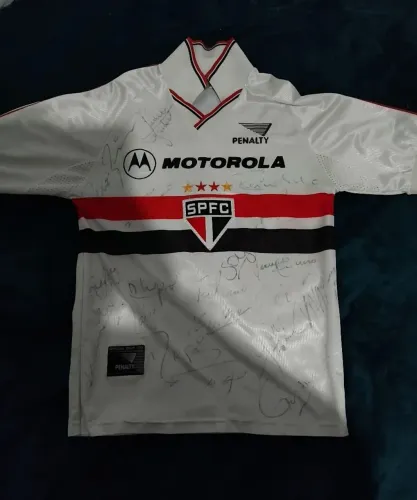 Camiseta São Paulo FC anos 2000 (Autografada)