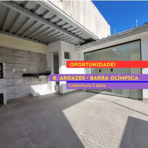 Cobertura Duplex Rua Aroazes 3qtos 779 mil !