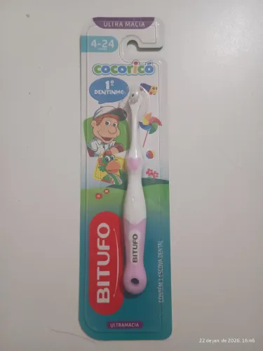 Escova de Dentes Infantil Cororicó 4-24 Meses