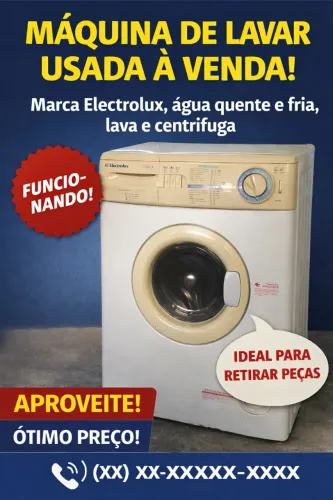 VENDO MAQUINA DE LAVAR
