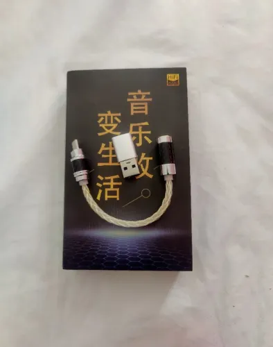 Adaptador USB-C para P2 3,5 mm YYAUDIO ES9281 Hi-Fi - Excelente Estado