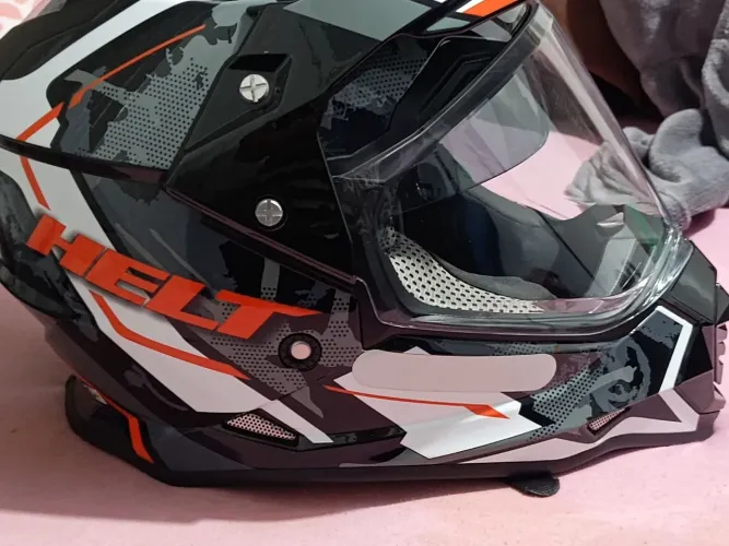 Capacete Helt Cross Tam. 60 C/Óculos
