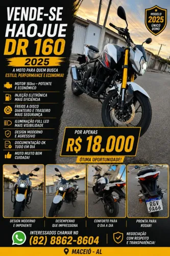 Moto haujue dr 160