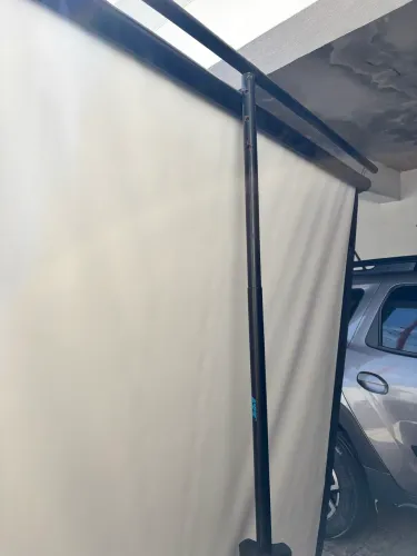 Telão projeção 2 x 2 e 1,80 x 1,80 parede 