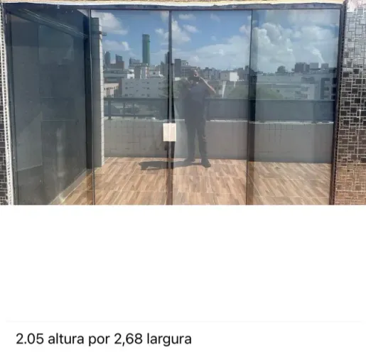 Porta de vidro