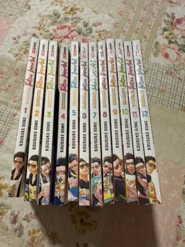 Lote Coleção Mangá Gokushufudou: Tatsu Imortal - Vol. 1 ao 12 (Panini)