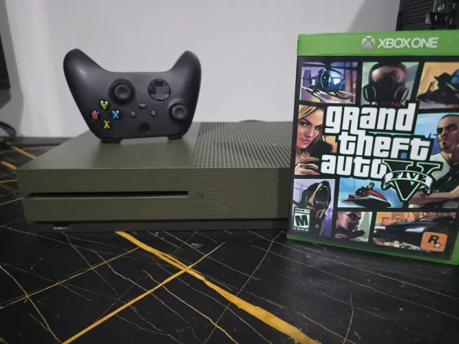 Xbox One S Battlefield 1 Special Edition com Controle Series X