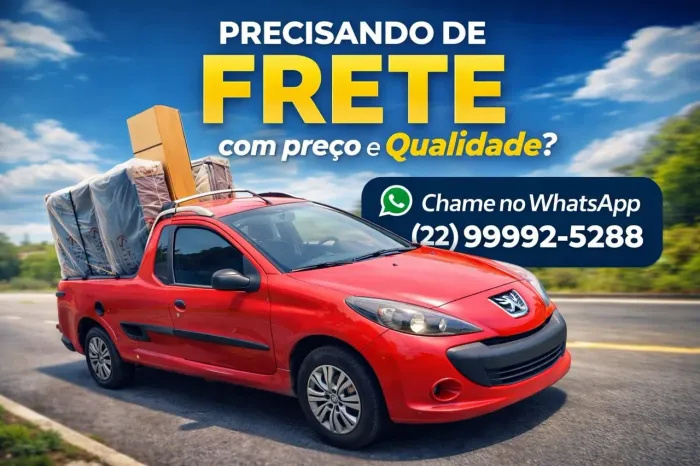Fretes pequenas mudanças