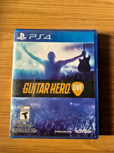 Guitar Hero Live - PS4 - Mídia Física (SOMENTE O JOGO, sem guitarra)