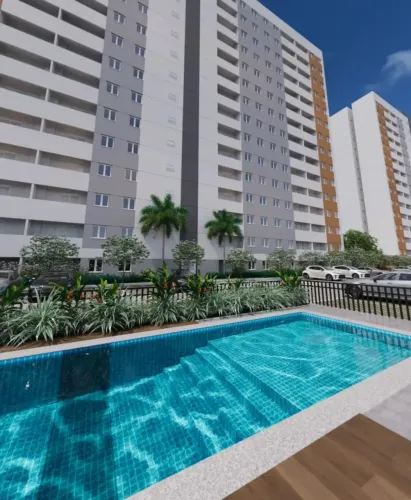 Grand Via / 2 Quartos com Suíte ao Lado do Shopping Pátio | Entrada Facilitada no Antares 