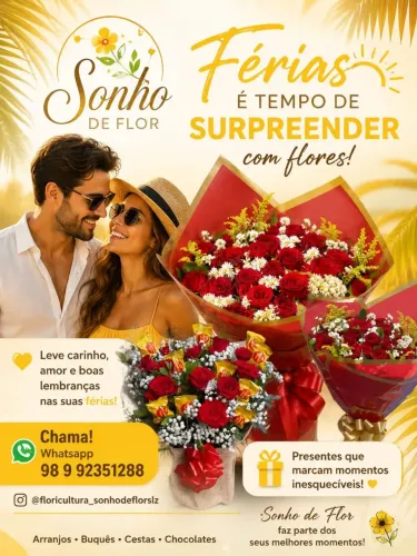 Sonho de Flor a maior floricultura da ilha !