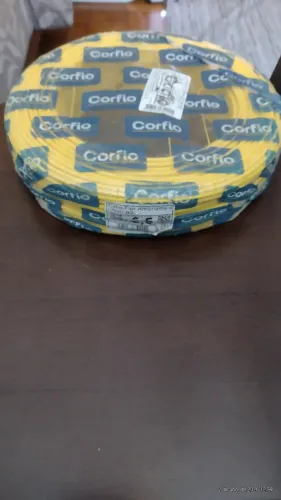 VENDO 1 ROLO DE CABINHO 2,5MM CORFIO AMARELO