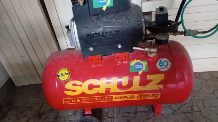 Motocompressor Schulz 50L 2HP 127V (110V) Absoluto Air Plus