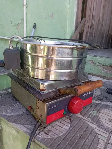 Chapa bifeteira+ fritadeira elétrica+ chapa grill lanches