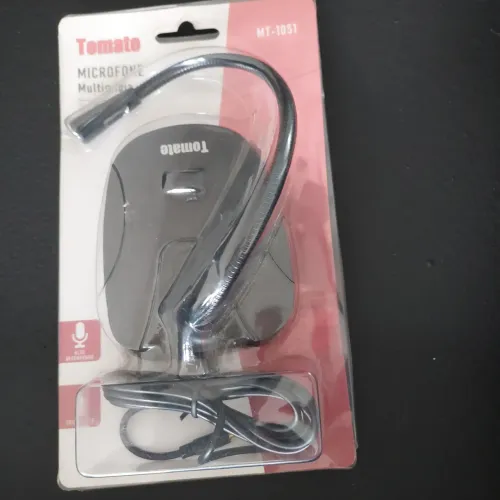 Microfone de mesa multimídia Tomate novo com adaptador
